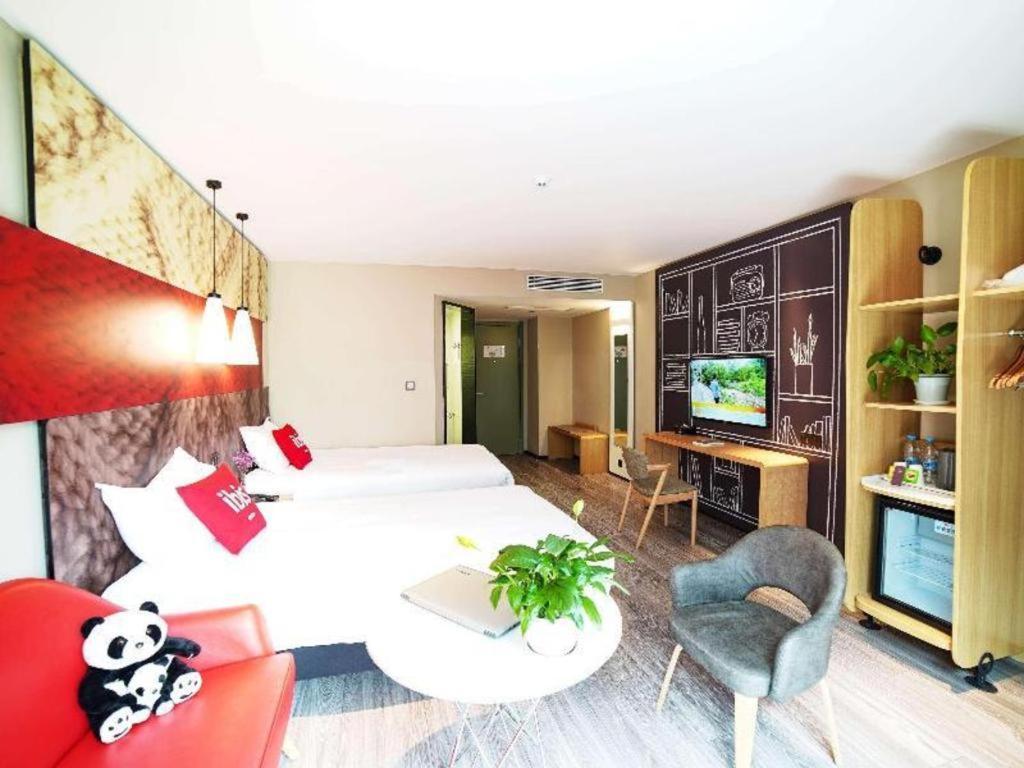 Hotel Ibis Chengdu Chunxi Road Shudu Mansion Exterior foto