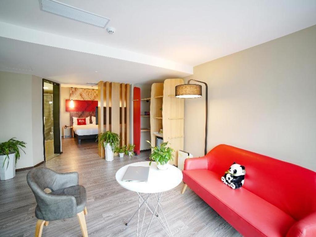 Hotel Ibis Chengdu Chunxi Road Shudu Mansion Exterior foto